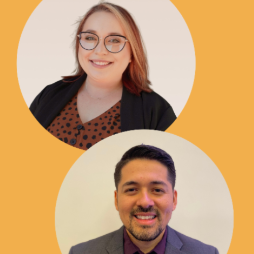 headshots of two community health workers