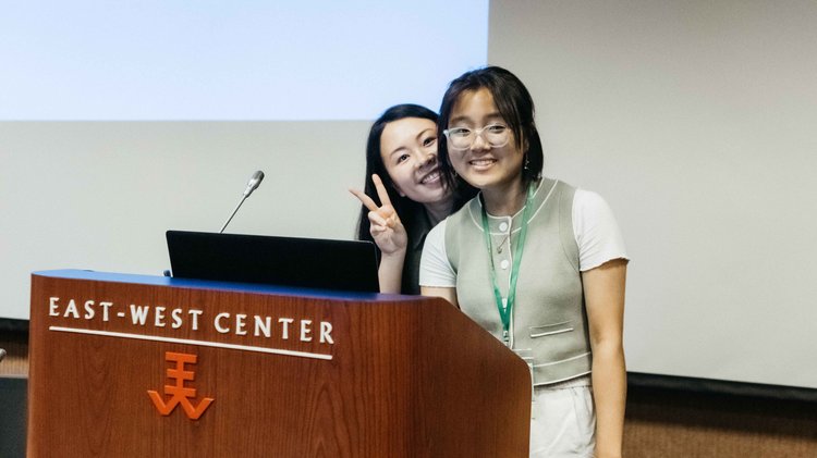 Lotus Project staff smiling for photo