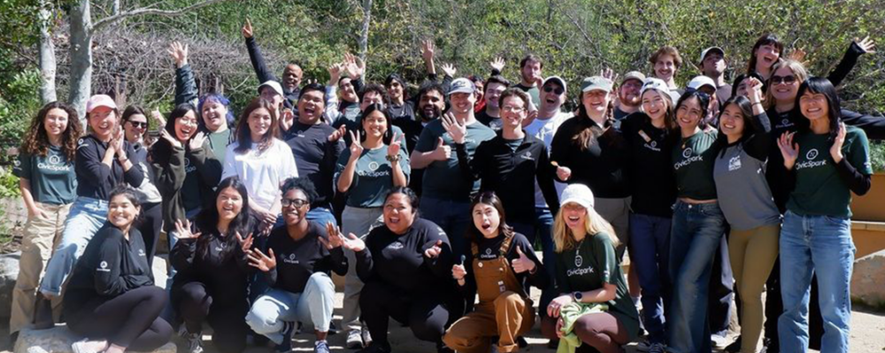 CivicSpark Fellows group photo