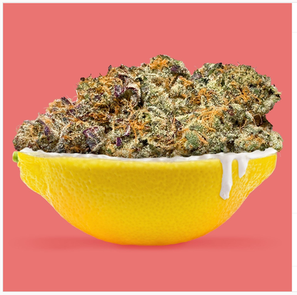 ad promoting lemon flavored cannabis